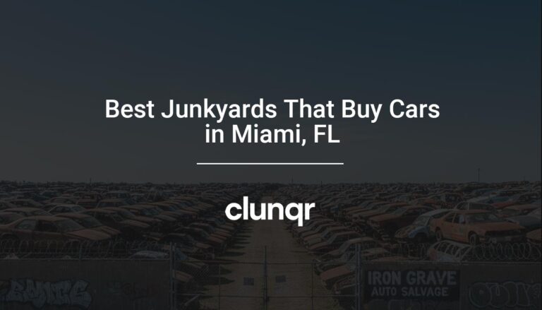 list of the best junkyards in Miami, FL that buy cars
